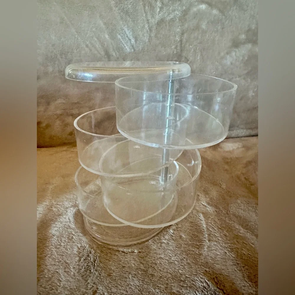 Clear Rotating Storage Organizer